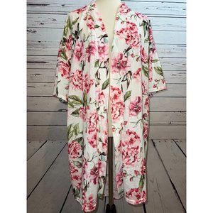 Show Me Your Mumu Floral Garden of Blooms Brie Robe One size Floral Rose No BELT